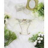 クリーム(050) | フロリアーヌ レースショーツ | Risa Magli