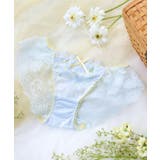 ブルー(090) | パンナ レースショーツ | Risa Magli