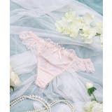 ピンク(070) | メラニー Tバックショーツ | Risa Magli