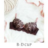 ブラウン(043) | ティナ ブラジャー(B-D)<スウィートリッチ> | Risa Magli