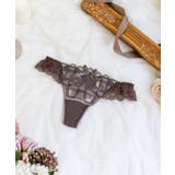 ブラウン(043) | レネイ Tバックショーツ | Risa Magli