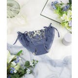 ブルー(092) | イレーナ リボンショーツ | Risa Magli