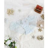 サックスブルー(090) | グレッタ レースショーツ | Risa Magli