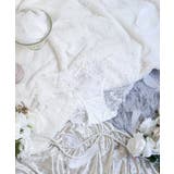 ホワイト(001) | カロリーネ レースショーツ | Risa Magli