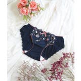 ネイビー(094) | イレーヌ サニタリーショーツ | Risa Magli