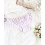 ラベンダー(080) | ヘイリー リボンショーツ | Risa Magli