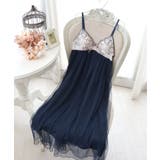 ネイビー(094) | フェリーチェ カップ付マキシワンピース | Risa Magli