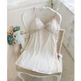 アイボリー(004) | リゼット カップ付スリップ | Risa Magli