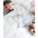 サックスブルー(090) | リア レースショーツ | Risa Magli