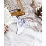 ブルー(092) | ジュア Tバックショーツ | Risa Magli