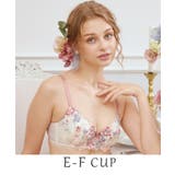 ピンク(071) | テリン ブラジャー（E-F）＜S Make Type＞ | Risa Magli