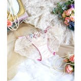 クリーム(054) | アイリィー レースショーツ | Risa Magli