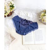 ネイビー(094) | イリーナ ノーマルショーツ | Risa Magli