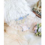 ブルー(092) | ラリッサ レースショーツ | Risa Magli