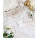 ホワイト(001) | リタ レースショーツ | Risa Magli