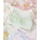 ミントグリーン(021) | コリンナ おやすみブラ (M-L) | Risa Magli