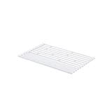 ホワイト(879) | 折り畳み水切り シリコーントレー付き S | 212 KITCHEN STORE