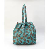 ラタ プリントトート リーフブルー | 212 KITCHEN STORE | 詳細画像3 