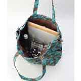 ラタ プリントトート リーフブルー | 212 KITCHEN STORE | 詳細画像6 