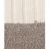 内側シルク2重編み ウール混 もこもこ靴下 茶色 ＜絹屋＞ | 212 KITCHEN STORE | 詳細画像5 