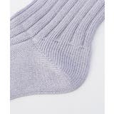 シルクとオーガニックコットン つま先あきソックス 藤色 ＜絹屋＞ | 212 KITCHEN STORE | 詳細画像3 