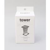 コーナーに置ける水切りネットホルダー スクエア WH | 212 KITCHEN STORE | 詳細画像4 