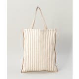 その他 | ブロックストライプ リネンコットン エコバッグ NT ＜212Kオリジナル ＞ | 212 KITCHEN STORE