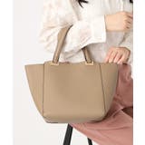 メタルアクセントハンドルトートバッグ | ESPERANZA | 詳細画像1 