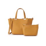 イエロー(032) | メタルアクセントハンドルトートバッグ | ESPERANZA