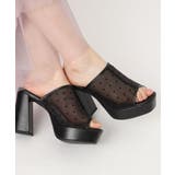 厚底ミュールサンダル | ESPERANZA | 詳細画像9