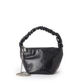 ブラック(019) | ギャザーハンドルメタリックミニショルダー | ESPERANZA