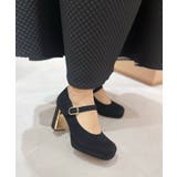 メッキプレートヒールストラップパンプス 結婚式二次会 パーティー 24SS | ESPERANZA | 詳細画像44