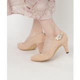 ビジュー2Wayアーモンドトゥパンプス 結婚式二次会 パーティー 24SS | ESPERANZA | 詳細画像40 