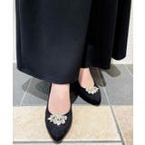 ビジュー2Wayアーモンドトゥパンプス 結婚式二次会 パーティー 24SS | ESPERANZA | 詳細画像16 