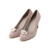 グレー(112) | ビジュー2Wayアーモンドトゥパンプス 結婚式二次会 パーティー 24SS | ESPERANZA