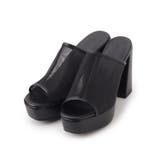 厚底ミュールヒールサンダル 24SS | ESPERANZA | 詳細画像2 