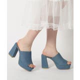 厚底ミュールヒールサンダル 24SS | ESPERANZA | 詳細画像29 