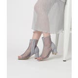 ブロックヒールチュールブーツサンダル 24SS | ESPERANZA | 詳細画像28