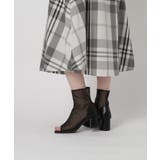 ブロックヒールチュールブーツサンダル 24SS | ESPERANZA | 詳細画像34