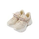 フリル×パール調ベルトツイードスニーカー | ESPERANZA | 詳細画像12 