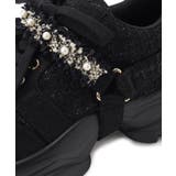 フリル×パール調ベルトツイードスニーカー | ESPERANZA | 詳細画像20 