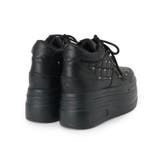 きゅんフィット厚底フラットキルティングスタッズスニーカー | ESPERANZA | 詳細画像16 