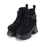 レースアップバックル厚底ブーツ | ESPERANZA | 詳細画像10