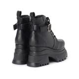 レースアップバックル厚底ブーツ | ESPERANZA | 詳細画像16