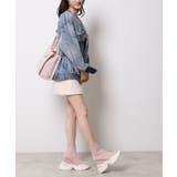 スニーカーソールラインストーンニットブーツ | ESPERANZA | 詳細画像9 