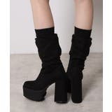 【EC&SHIBUYA109店限定モデル】厚底フリンジ3WAYショートブーツ | ESPERANZA | 詳細画像2