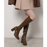 スクエアトゥロングブーツ | ESPERANZA | 詳細画像4