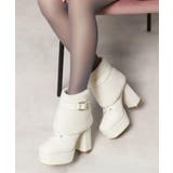 ホワイト(001) | 【ラク盛り ショートブーツ】リピーター続出 脚長美脚 | ESPERANZA