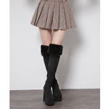 ブラック(119) | 【ラク盛り ニーハイブーツ】リピーター続出 脚長美脚 | ESPERANZA