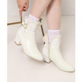 折り返しフェイクファー2WAYショートブーツ | ESPERANZA | 詳細画像1